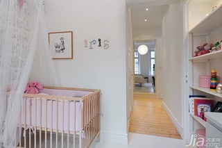 北欧风格公寓经济型80平米儿童房儿童床效果图