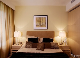 欧式风格二居室富裕型卧室床图片