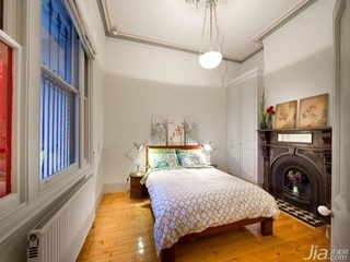 欧式风格四房富裕型140平米以上卧室床图片