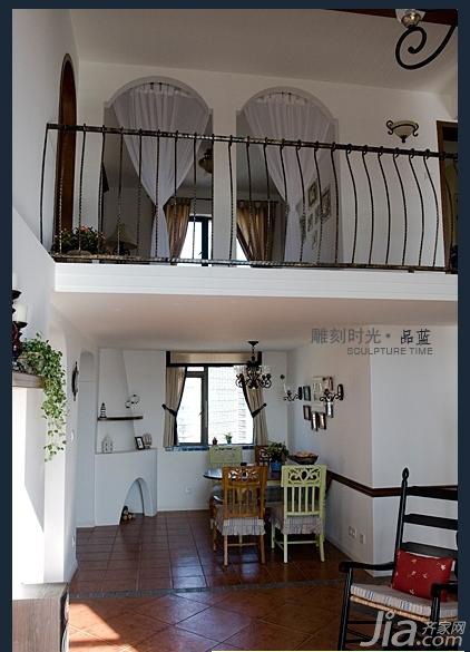 复式装修,富裕型装修,混搭风格