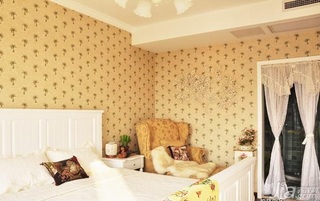 简欧风格复式浪漫富裕型卧室沙发图片