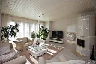 欧式风格别墅富裕型140平米以上客厅电视柜图片