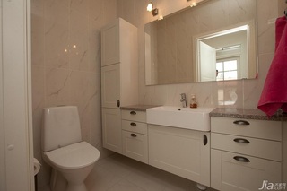 欧式风格别墅富裕型140平米以上卫生间洗手台图片