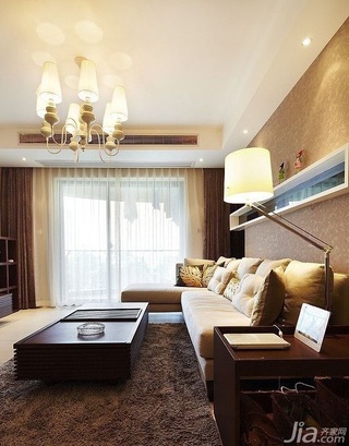简约风格二居室简洁5-10万客厅沙发背景墙沙发效果图