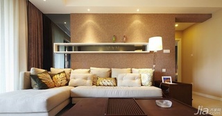 简约风格二居室简洁5-10万客厅沙发背景墙沙发效果图