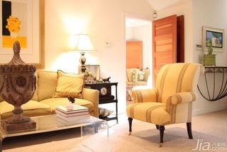 简约风格跃层温馨富裕型客厅沙发背景墙沙发效果图