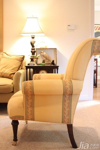 简约风格跃层温馨富裕型客厅沙发图片