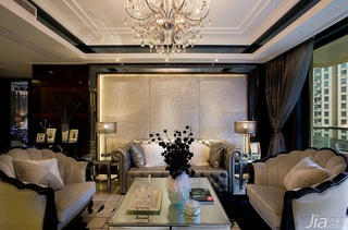 欧式风格三居室奢华豪华型130平米客厅沙发图片