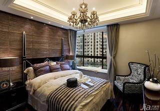 欧式风格三居室奢华豪华型130平米卧室飘窗床图片