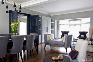 简欧风格别墅简洁富裕型客厅沙发图片