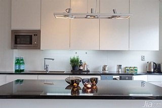 欧式风格公寓富裕型厨房灯具效果图