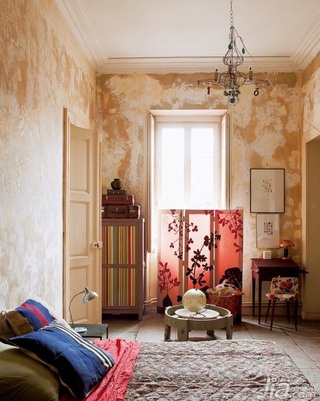 欧式风格二居室富裕型卧室装修效果图