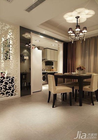 简约风格三居室简洁15-20万厨房窗帘效果图