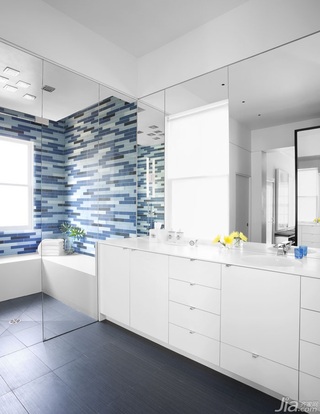 简约风格别墅经济型140平米以上卫生间浴室柜效果图