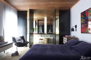 loft风格复式经济型100平米卧室床图片