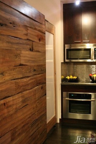 简约风格公寓实用富裕型120平米厨房橱柜设计图纸