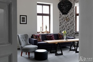 简约风格公寓舒适经济型130平米客厅沙发效果图