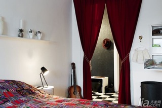 简约风格公寓经济型130平米卧室床图片