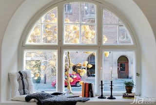 北欧风格小户型经济型50平米飘窗设计
