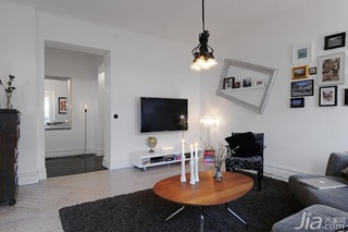 欧式风格公寓70平米客厅茶几图片