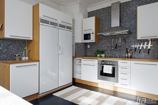 欧式风格公寓80平米厨房橱柜设计