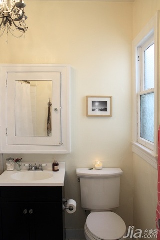 现代简约风格公寓经济型70平米卫生间洗手台效果图