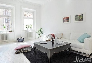 欧式风格公寓富裕型客厅沙发效果图