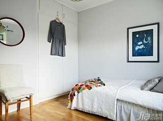 北欧风格别墅富裕型130平米卧室衣柜安装图