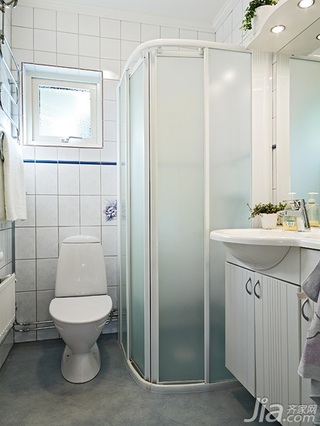 北欧风格别墅富裕型130平米卫生间洗手台效果图