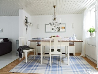 北欧风格小户型经济型60平米餐厅餐桌图片