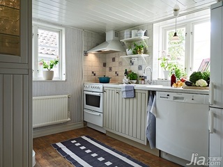 北欧风格小户型经济型60平米厨房橱柜安装图