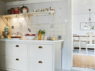 北欧风格小户型经济型60平米厨房橱柜图片