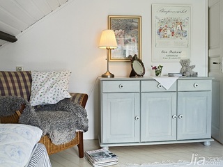 北欧风格小户型经济型60平米卧室收纳柜图片