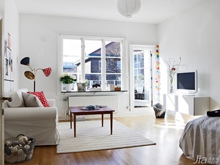 欧式风格小户型富裕型客厅沙发效果图