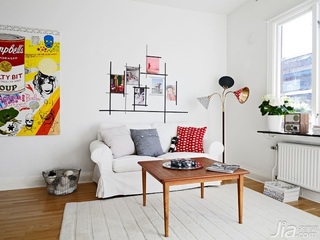 欧式风格小户型富裕型客厅沙发效果图