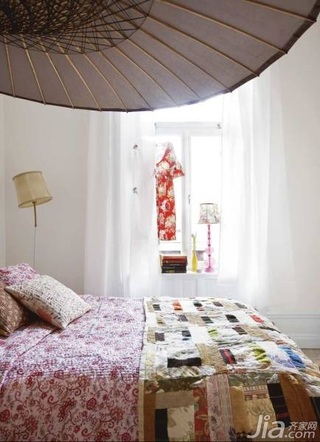 公寓经济型40平米卧室床图片
