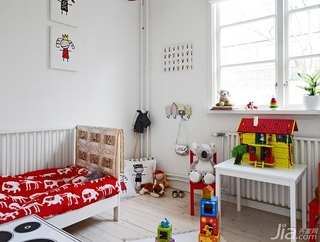 公寓60平米儿童房儿童床效果图