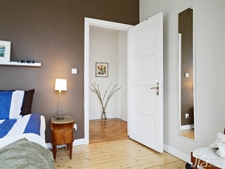 欧式风格公寓60平米卧室床头柜效果图