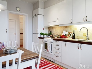 欧式风格公寓60平米厨房橱柜效果图