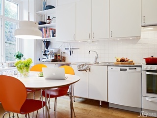 北欧风格公寓经济型70平米厨房橱柜订做