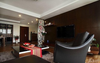 简约风格三居室大气富裕型140平米以上客厅电视背景墙沙发图片