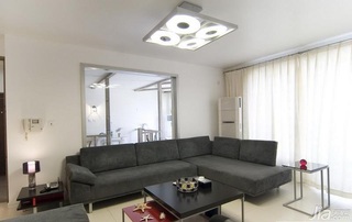 欧式风格二居室大气富裕型客厅沙发背景墙沙发效果图
