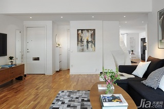 简约风格公寓经济型80平米客厅沙发效果图