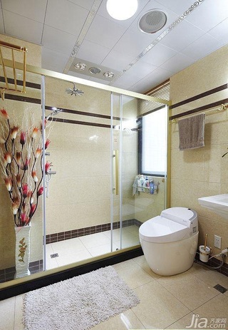 简约风格三居室简洁15-20万卫生间洗手台图片