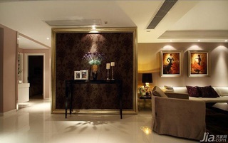 简约风格三居室简洁富裕型客厅客厅隔断沙发效果图