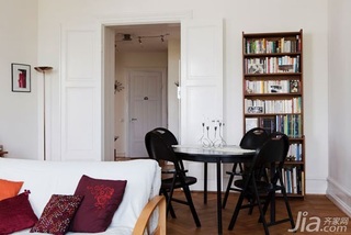 北欧风格公寓富裕型80平米客厅餐桌效果图