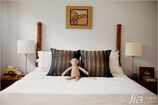 简约风格别墅富裕型140平米以上卧室床图片