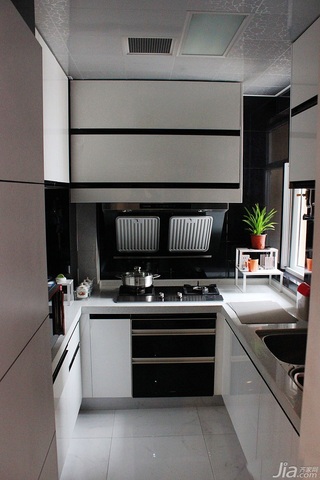 简约风格公寓富裕型60平米厨房橱柜设计图纸