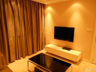 简约风格小户型经济型60平米客厅电视柜二手房家装图
