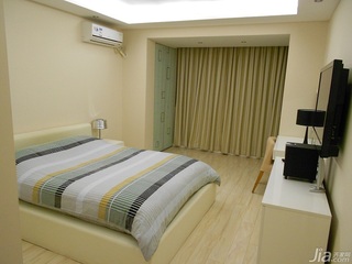 简约风格小户型经济型60平米卧室床二手房设计图